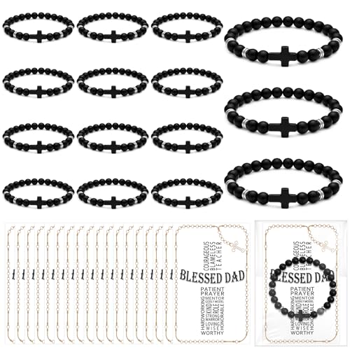 Pulsera ajustable religiosa para papá Tondiamo miniatura 1