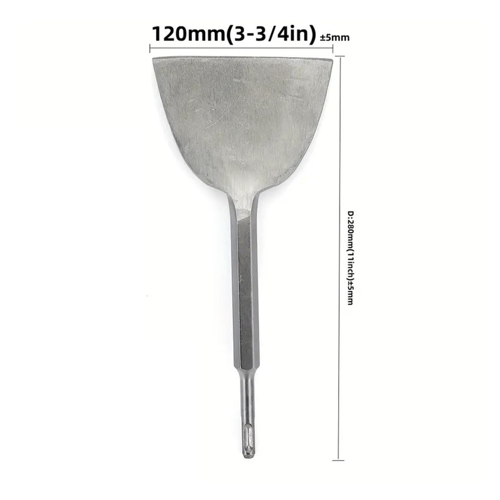 Martello Elettrico con Gambo Tondo SdsPlus, scalpello Piatto for muratura for calcestruzzo Leggero, Impatto allargante
