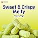 Nongshim Melon Kick, Sweet Crunchy Melon Flavored Corn Puff Snack 1.58 Oz (Pack of 20)