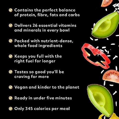 Protein Works - Savoury SuperMeals, Vegan & High Protein, 26 Vitamins and Minerals, 10 Meals, Bangin' Burrito, 900g - Image 5