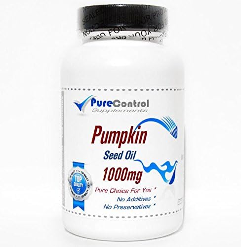 Pumpkin Seed Oil 1000mg Emulsified Dry // 100 Capsules // Pure // by PureControl Supplements