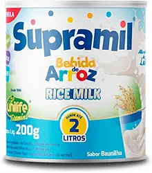 Bebida de arroz KIDS - Sem lactose - Sabor baunilha