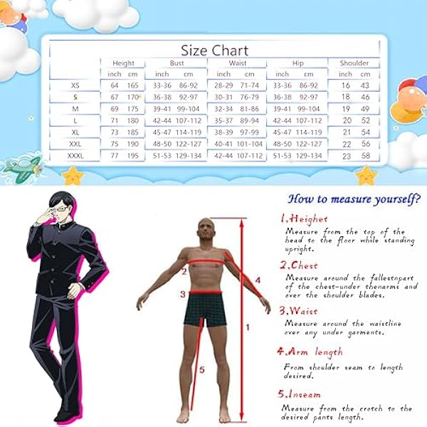 SingXeng Anime Brdwn Heb je het niet gehoord? Ik ben Sakamoto Cosplay Kostuum Japanse School Uniformen Pak Aanpassen