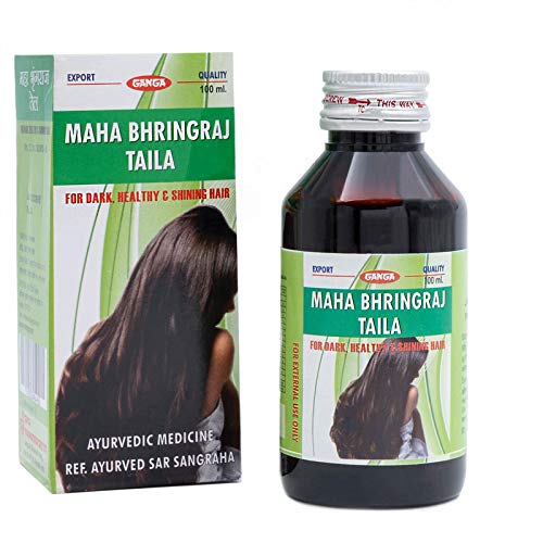 Buy Ganga Natural MahaBhringraj Hair Oil Helps for Hair Growth, Nourishment, Complete Hair