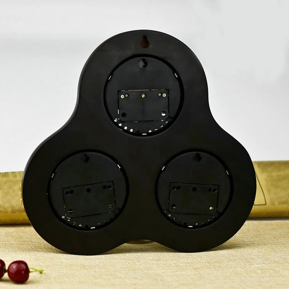 VINGAA Barometer, barometrisches Manometer für Zuhause, Barometer, Thermometer, Hygrometer, mechanische analoge Wetterstation, für Wohnzimmer, Schlafzimmer, Büro
