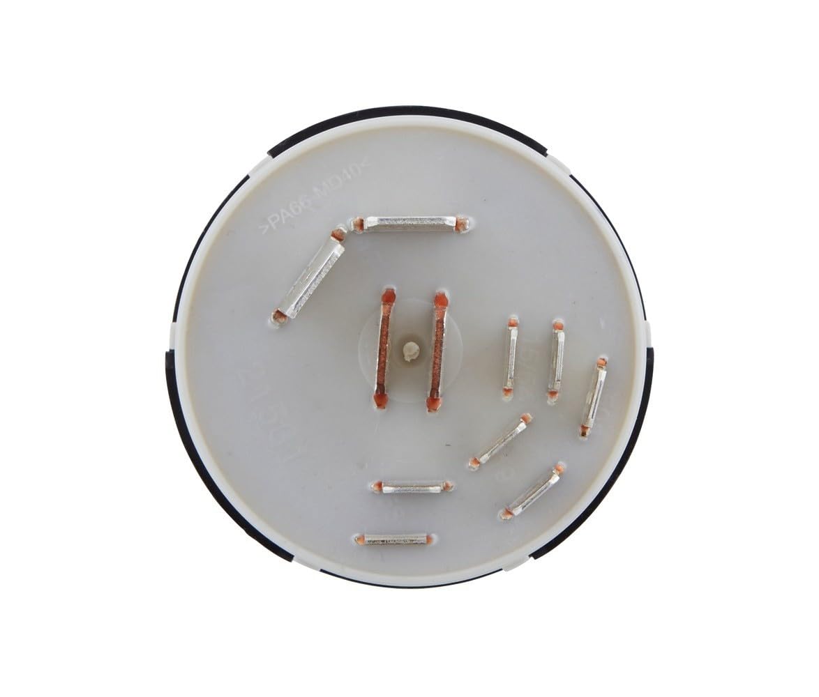 HELLA 6JB 003 959-001 Interruptor de encendido/arranque - Accionamiento por giro - 12/24V - 10polos - Interruptor on/off/encender/Precalentamiento