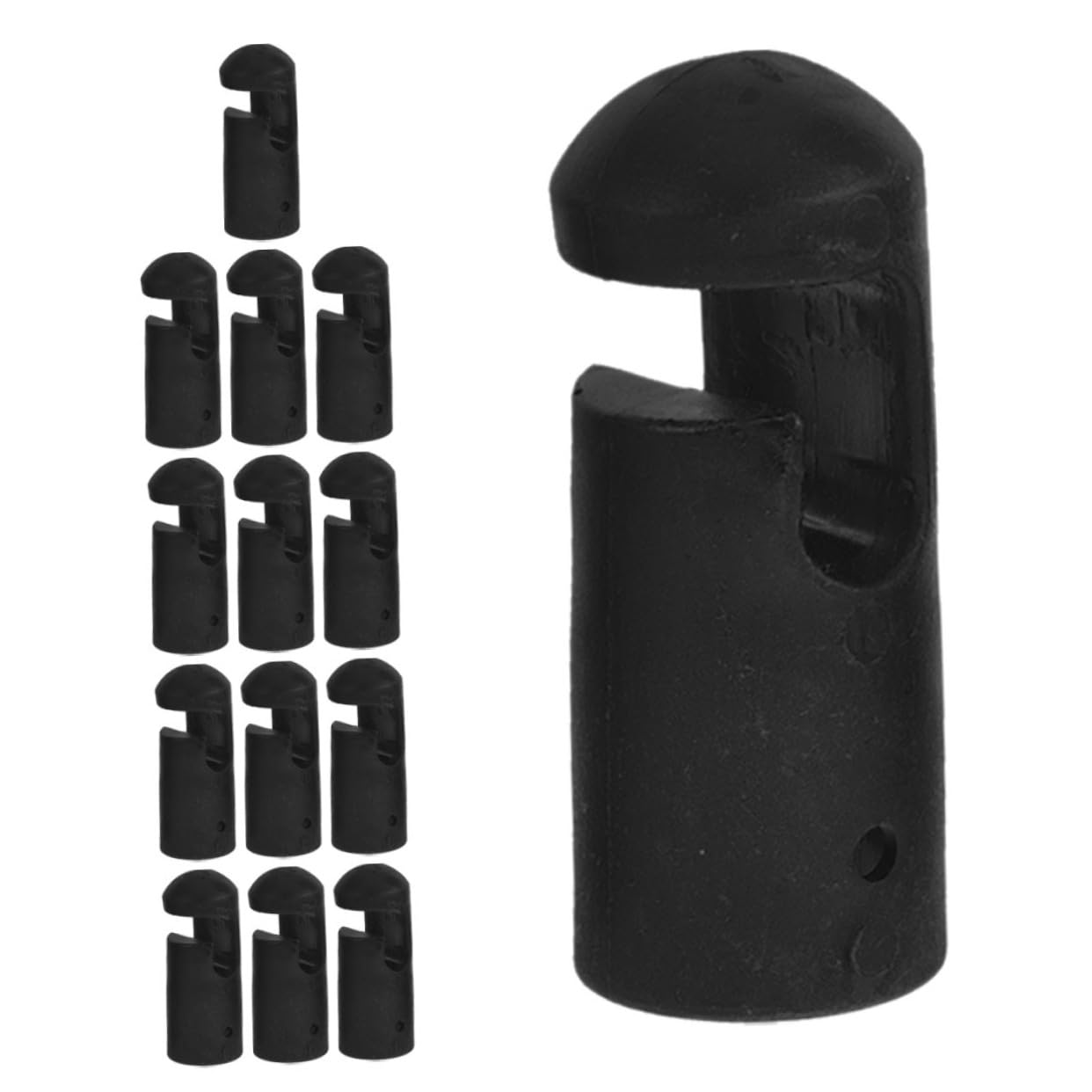 GALPADA 14pcs Trampoline Rod Caps: Plastic Trampoline Net Pole Accessories Universal Replacement Parts for Flat Steel Sheet Top Ring System