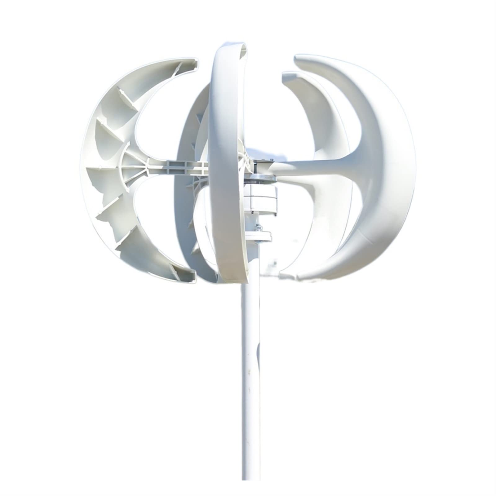 Wind Generator, 1000W Wind Turbine 12v 24v Vertical Axies Generator Small Windmill Free Energy with MPPT Charge Controller Homeuse