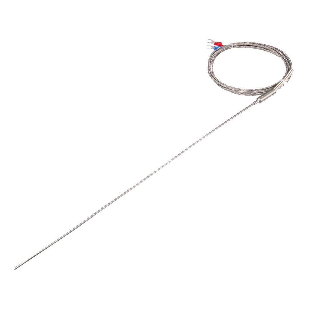 uxcell K Type Thermocouple Temperature Sensor Probe 2x300mm (0 to 800C) 5ft Temperature Controller