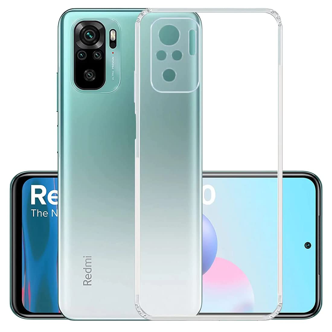 Casotec Slim Soft Silicon *Anti Dust Plug* Shockproof Transparent TPU Back Case Cover for Mi Redmi Note 10 4G / Note 10S 4G - Clear (B0BFHMH9CF) Amazon Price History, Amazon Price Tracker