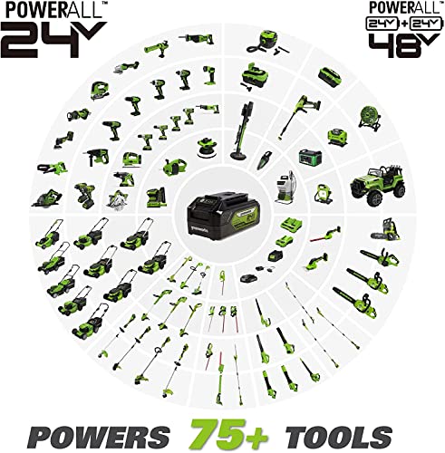 Greenworks 24V Brushless Drill/Driver + Impact Driver Combo Kit, With 20-Piece Impact Rated Driving Bit Set #TOP7