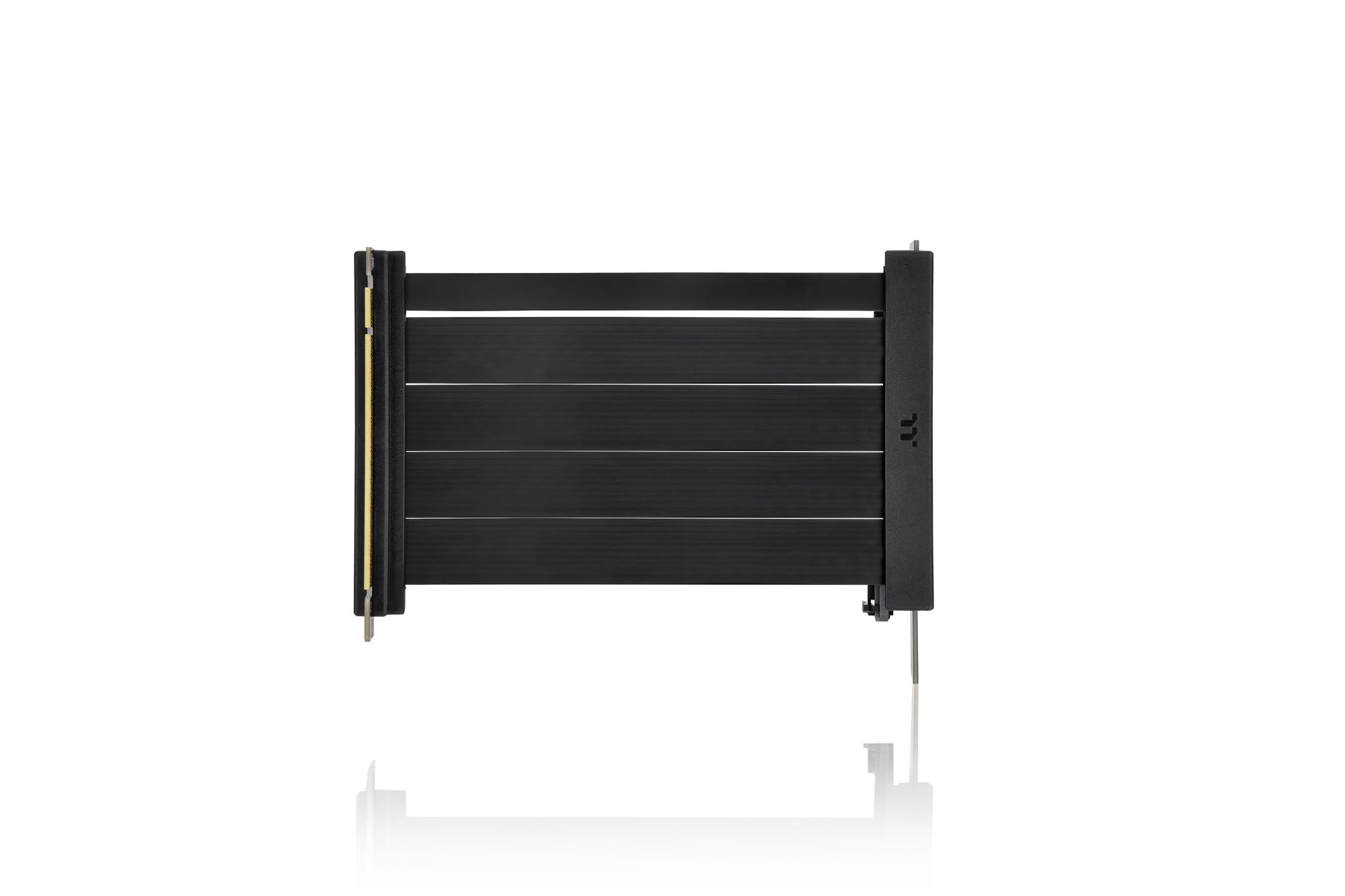 Thermaltake PCI-E 4.0 Dual 90 Degree Riser Cable | 130mm | Black
