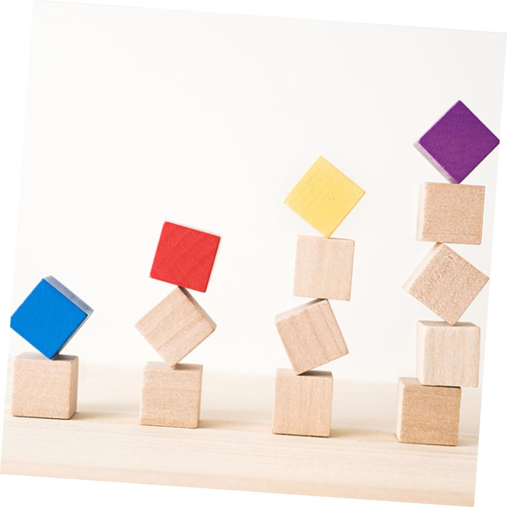 Ensemble de 4 Cubes de Densité Cuivre Fer Aluminium Bois | Comparaison des Densités Volumiques, Usage en Enseignement Scientifique, Rangement Plastique Pratique