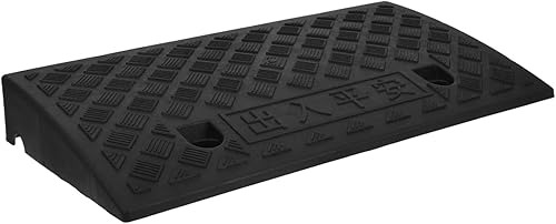 DOITOOL Rampa portátil para umbral de plástico ligero para cargar acera, entrada, muelle, automóvil, scooter, motocicleta, 19.69 x 10.83 x 2.64