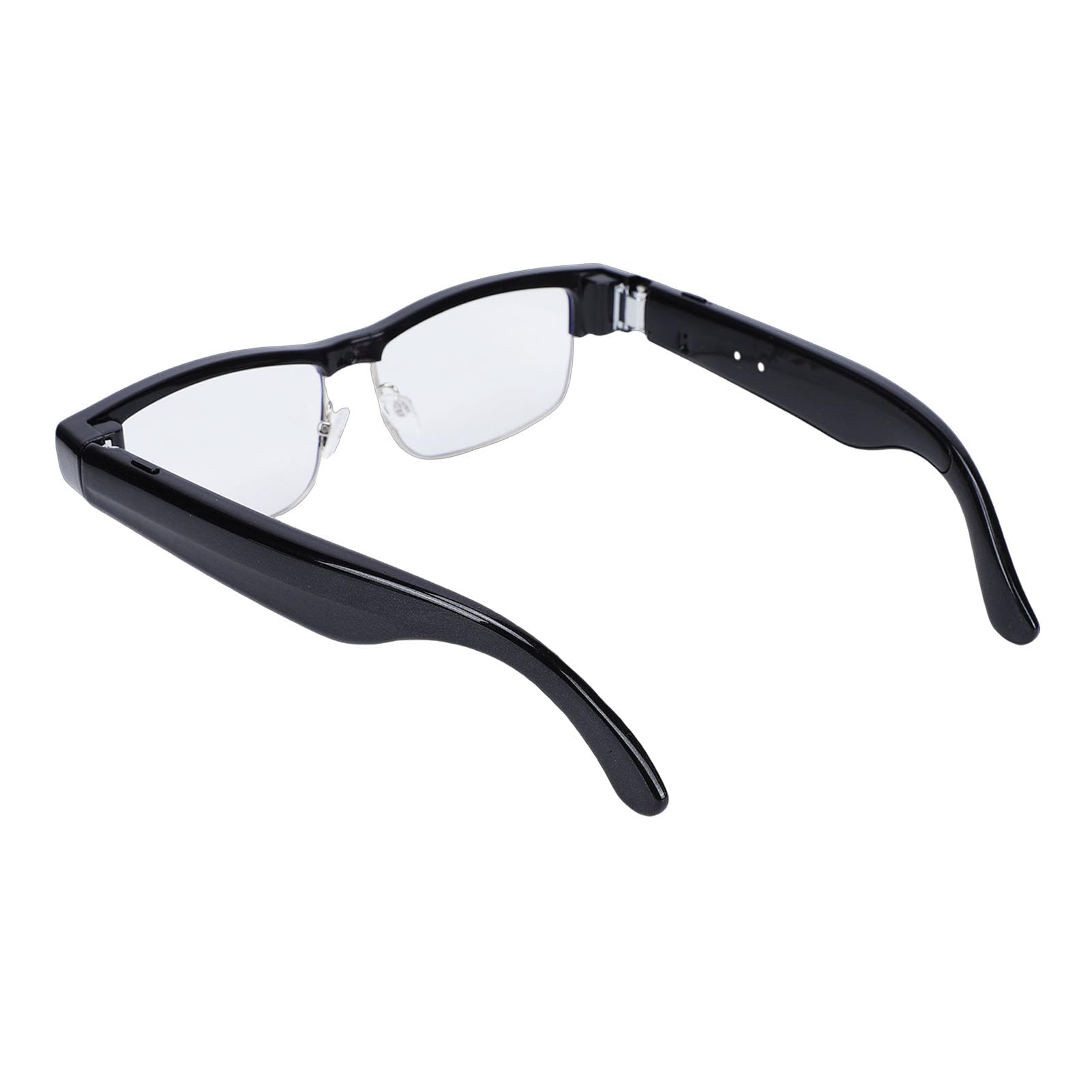 Asixxsix Inteligentne okulary AI, okulary tłumaczące 1200P z aparatem 32 MP, podwójnym mikrofonem z redukcją szumów, inteligentne chroniące przed niebieskim światłem