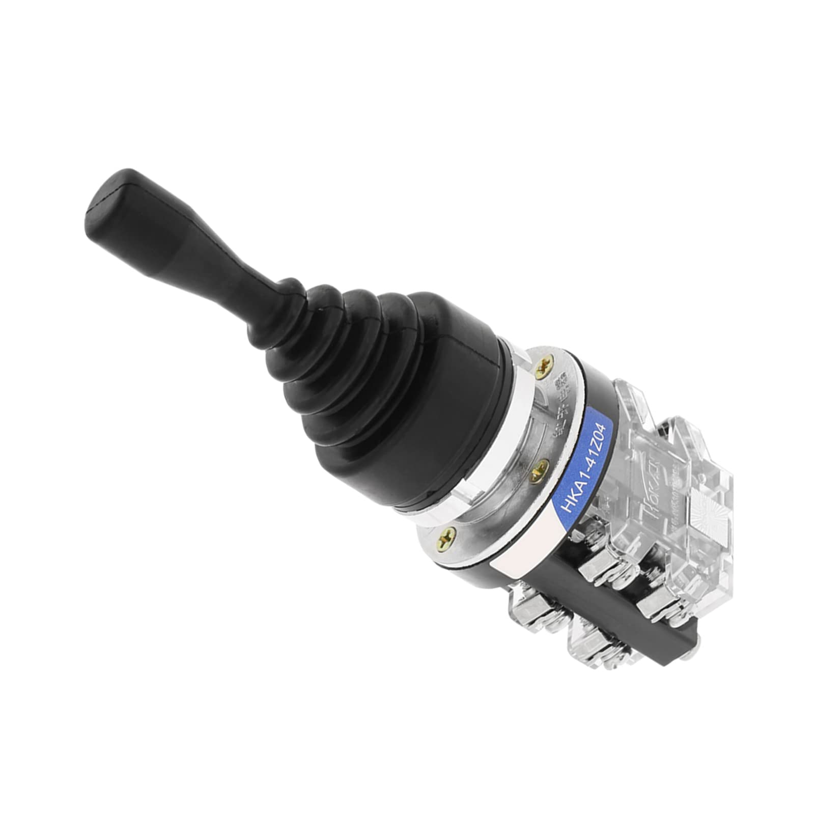 Commutateur Momentané Joystick Interrupteur 4NO 4 Positions avec Rappel par Ressort et Manette pour HKAI-41Z04 Diamètre 30mm