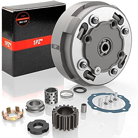 1PZ TA1-17T 17 Teeth Semi Automatic Clutch Assembly for 50cc 110cc 125cc 135cc ATV Quad Go Kart Dirt Bike Roketa Kazuma JCL NST SUNL Taotao Cover