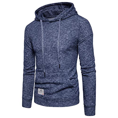 Luckycat Chándal para Hombre, Color Sólido Sudadera Hombres de Cambio Gradual Jersey...