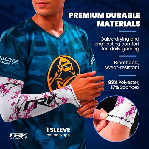 Manchette de compression gaming NRV Sakura pour eSport performance - 5