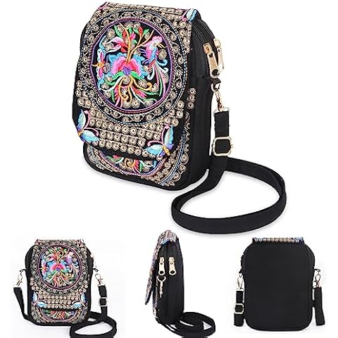 Creaher Floral Crossbody Bag for Women Cover