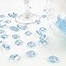 Produktbild Deko-Diamanten 12 mm himmelblau 100 Stück - Streudeko Deko Steine Kristalle Diamanten