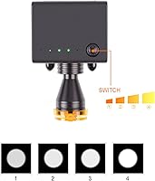 Vista 3 de Cabeza 5W para gafas con clip óptico tipo + caja de almacenamiento (5W)