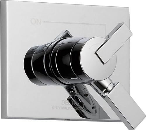 Miniatura 6 de Delta Faucet Vero Serie 17 Kit de ajuste de válvula de mango de ducha de doble función, bronce champán T17053-CZ (válvula no incluida) Champagne