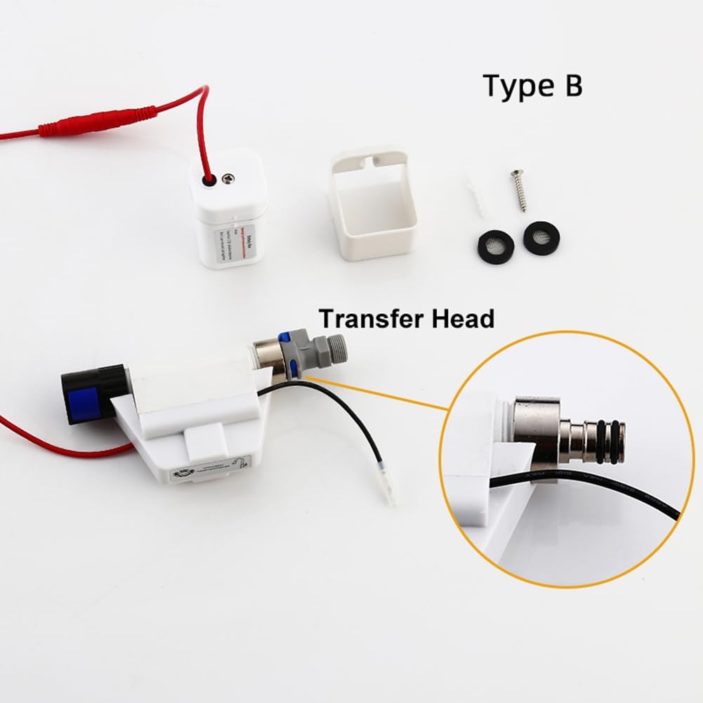 Controller touch intelligente con sensore a induzione per rubinetti da cucina con vano batteria, controllo touch estraibile per rubinetti da cucina, durevole, facile da usare B