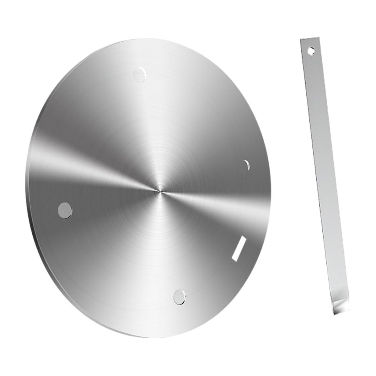 Diffuseur de chaleur induction Healvian en inox pour une cuisson homogène au gaz