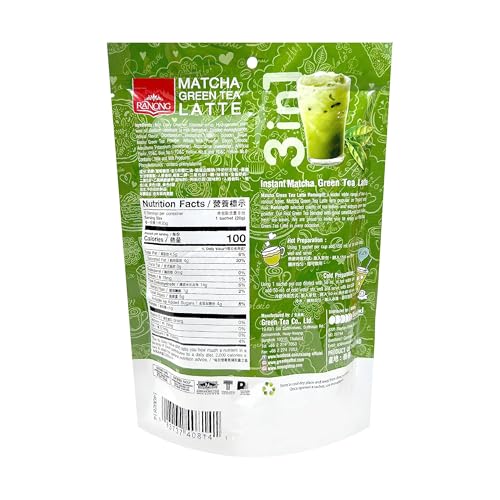 Té verde instantáneo Matcha Latte 3 en 1 160 g miniatura 2