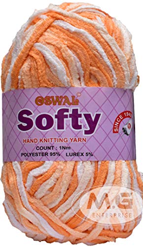 Image of M.G ENTERPRISE Knitting Yarn Thick Chunky Wool, Softy Baba 150 gm Best Used with Knitting Needles, Crochet Needles Wool Yarn for Knitting. by M.G ENTERPRIS T