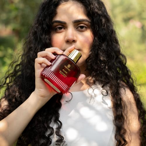 Image of TREVITO Allure Luxury Perfume for Women 100ml | Premium Long Lasting Eau de Parfum | Floral Fruity Fragrance for Women | Skin Friendly Scent | Perfect for Party, Date Night & Daily Wear