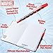 Marvel Spiderman A5 Notebook and Pen Set, 3D Diary Stationery Set Kids Journal for Boys Kids Diaries Spiderman Toys