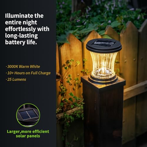Luces solares de vidrio de diseño modular elegante y resistente 3