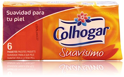 Colhogar - Suavisimo - Pañuelos de papel tisú - 6 paquetes