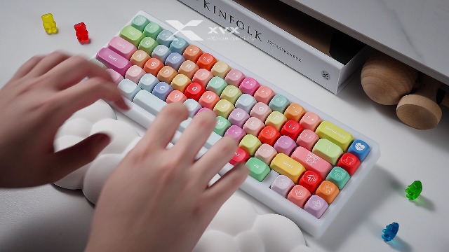 ♡k♡ Amazon.com: HITIME XVX Keycaps - Pink Cute PBT Keycaps, MOA