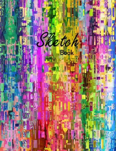 Skecth Book: Large Blank Sketch Book and Drawing Book for Kids and Girls:Blank Paper for Drawing,Writing,Painting, Sketching or Doodling or Learning ... and Write Journal.(Premium Abstract Cover) image 2