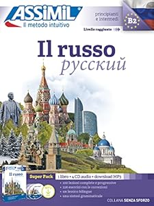 Vedi scheda su Amazon Il russo. Con 4 CD-Audio. Con File audio per il download: Methode de russe pour Italiens