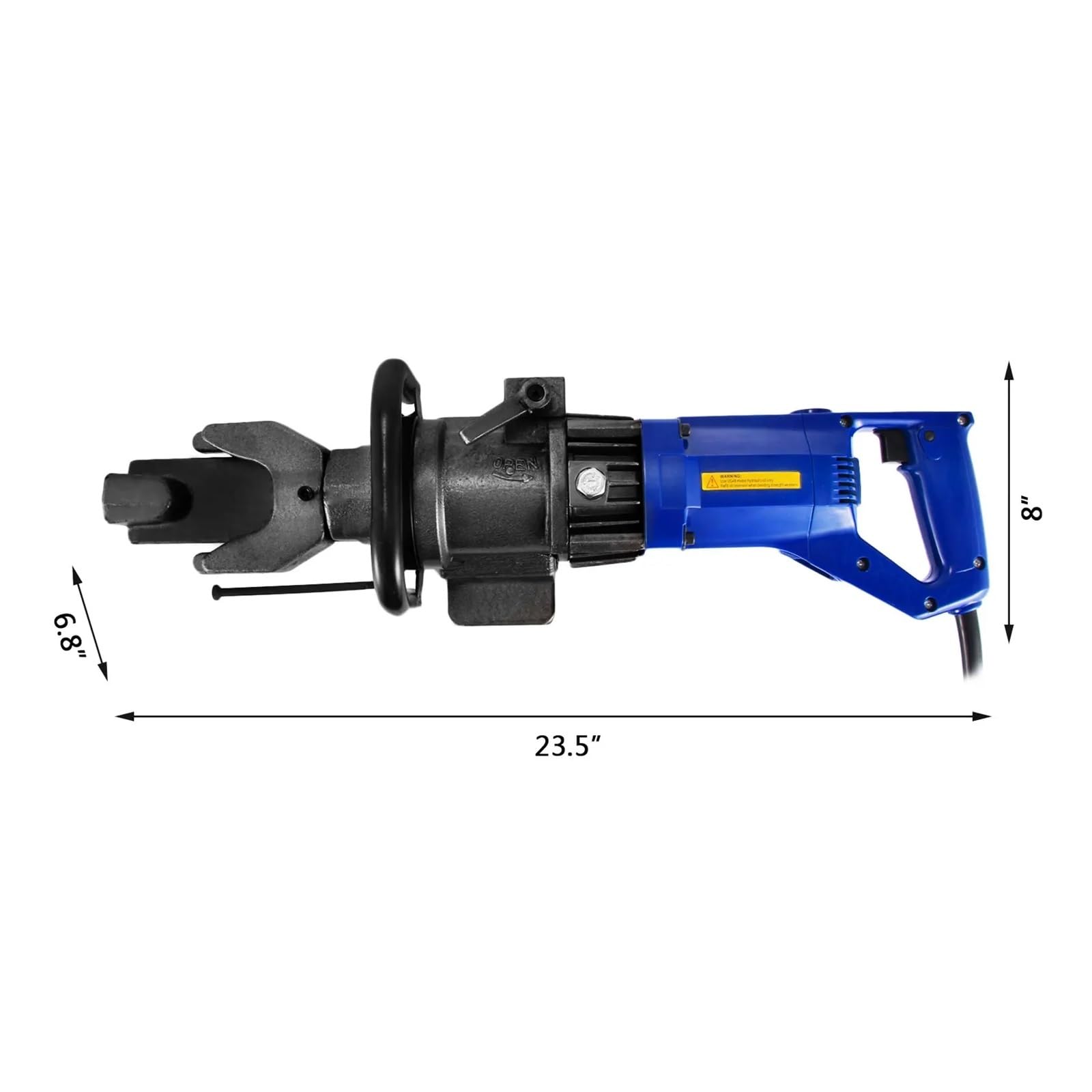 Elektryczna giętarka do prętów zbrojeniowych 900W Maszyna do gięcia prętów stalowych Rb16mm (5/8 ") Elektryczna hydrauliczna giętarka do prętów zbrojeniowych klasy 60 do płaskowników ze stali okrągłej