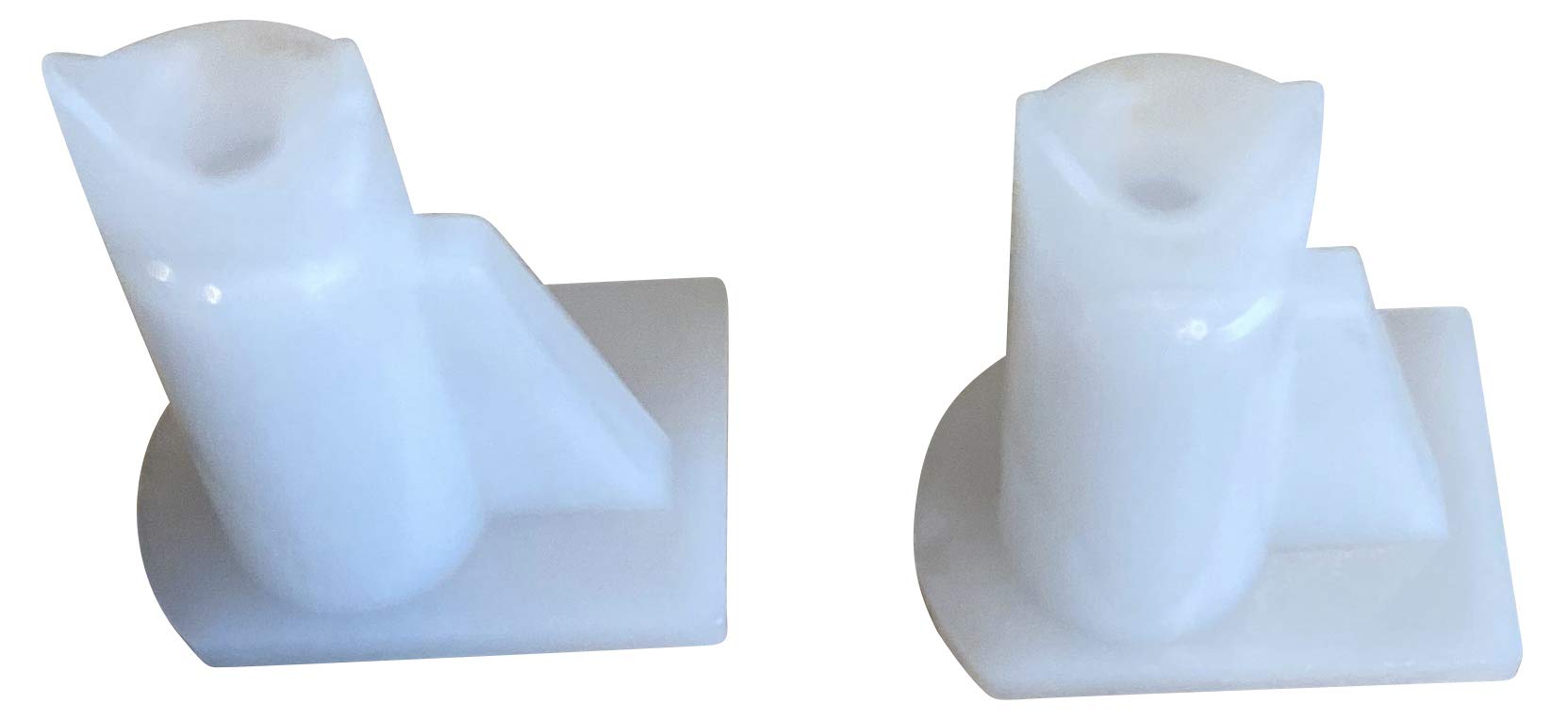 3DPLady Titan Extruder Führungsrohr – 2er Set Weiß – Passend Für Artillery Sidewinder X1/X2 & Genius