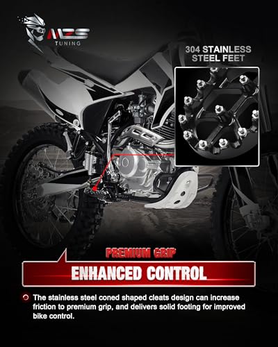 Image of MZS Dirt Bike Foot Pegs for TX FX TC TE EXC EXCF XC XCF SX SXF EX EXF 16-23