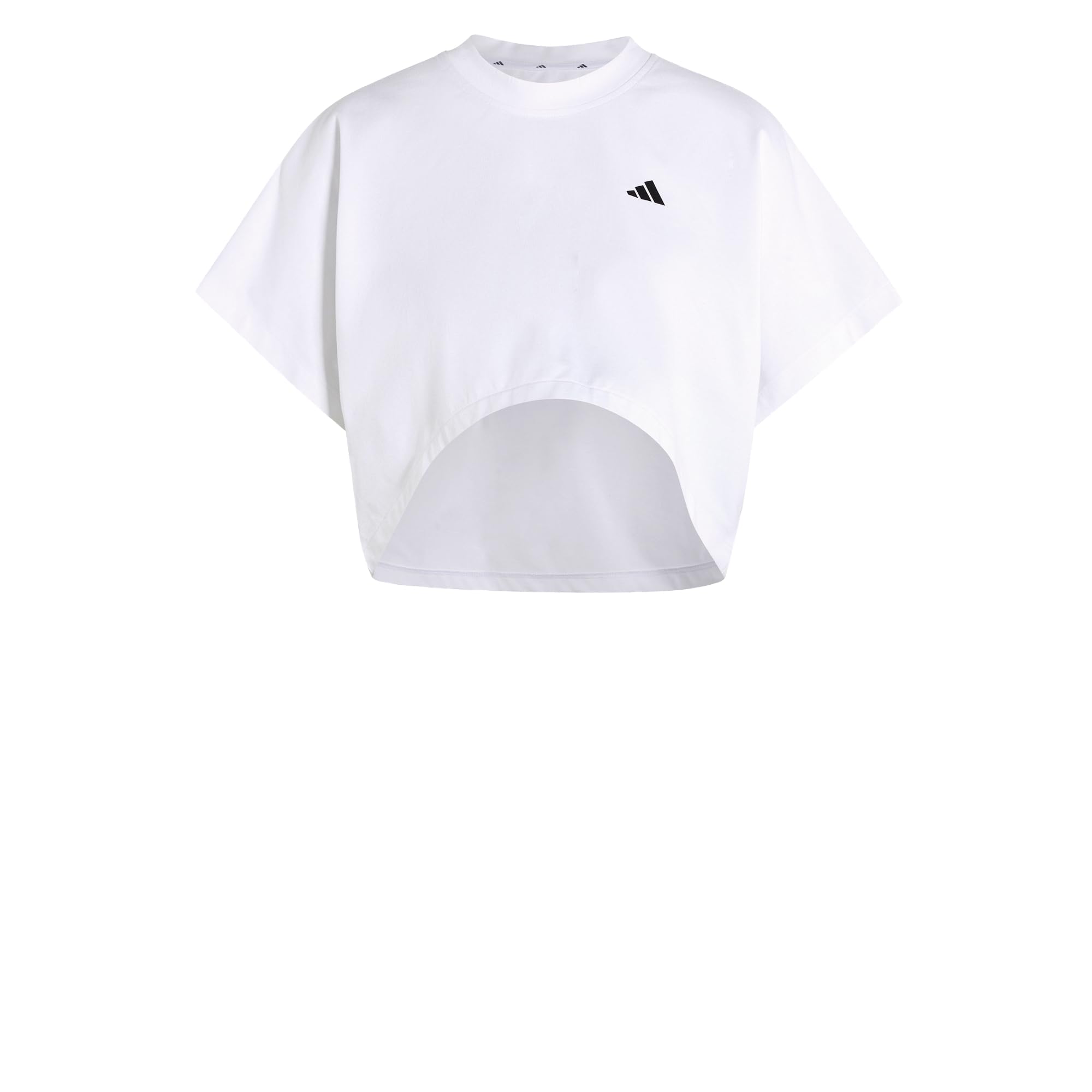 adidas Women's Primelift Workout Graphics Shirt, White, L