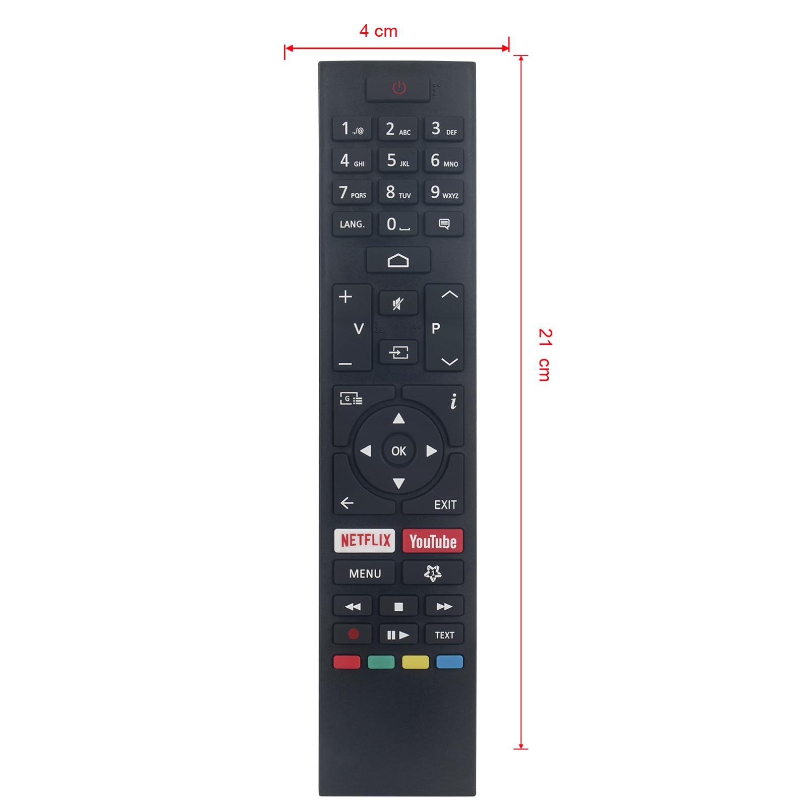 Telecomando Sostitutivo Per Hitachi Westwood – Compatibile Con WTA50UHD20B, 55HAK5751 E Altri – Senza Programmazione