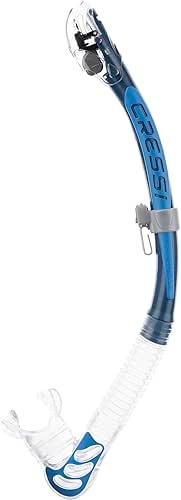 Cressi Sub S.p.A. Alpha Ultra Dry Tuba Blue/Azure
