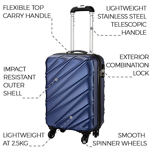 Maleta de equipaje de mano de cabina con 4 ruedas