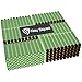 (120 Pack) Ray Squad White/Glow in The Dark Nerf Darts - Compatible Foam Toy Elite 2.0 Darts, Nerf Ammo Bullets, Refill Dart