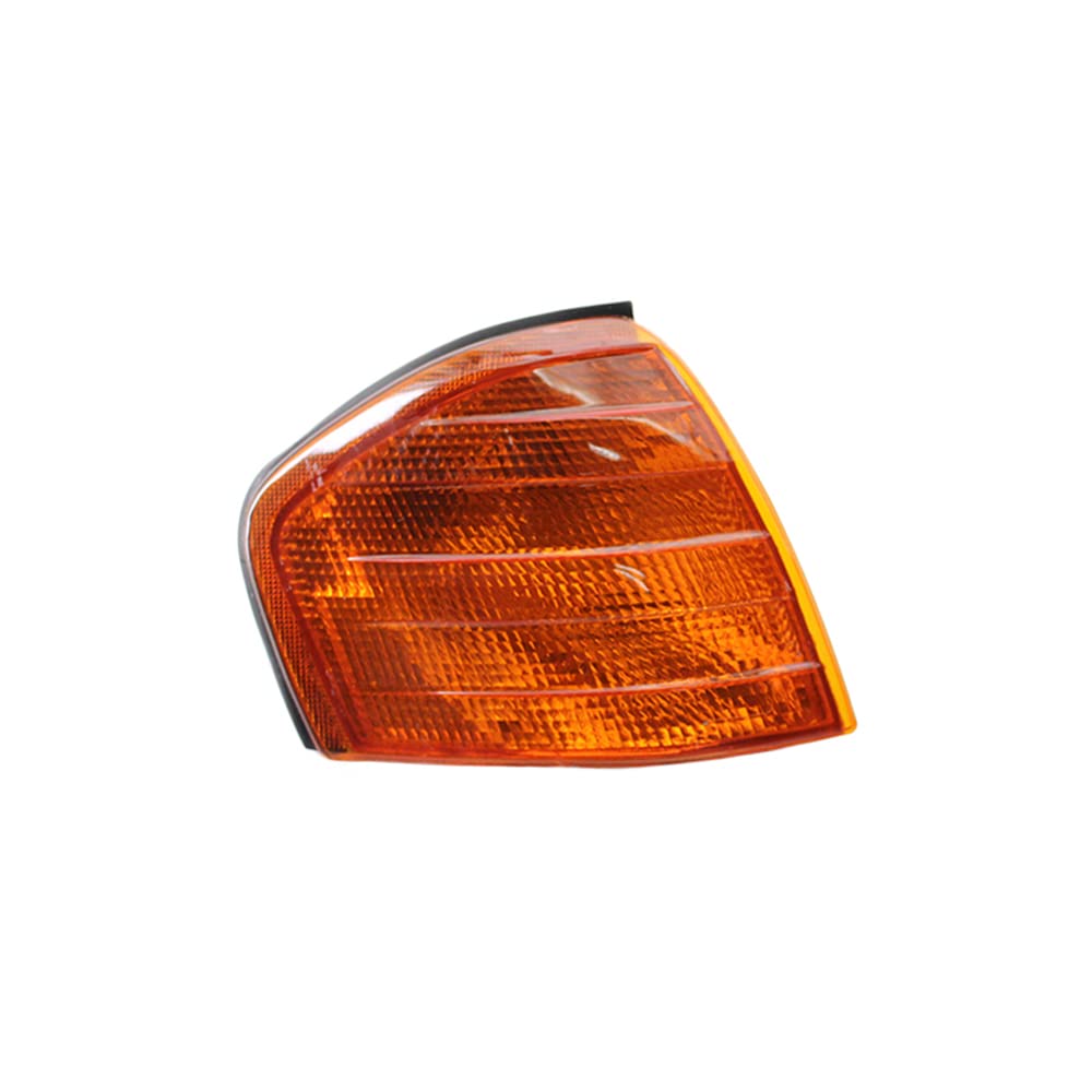 TOTMOX Corner Light Shell, Corner Light Housing Turn Signal Lights Shells Amber Lens/Clear Lens, Compatible with Mercedes-Benz C Class W202 1994-2000