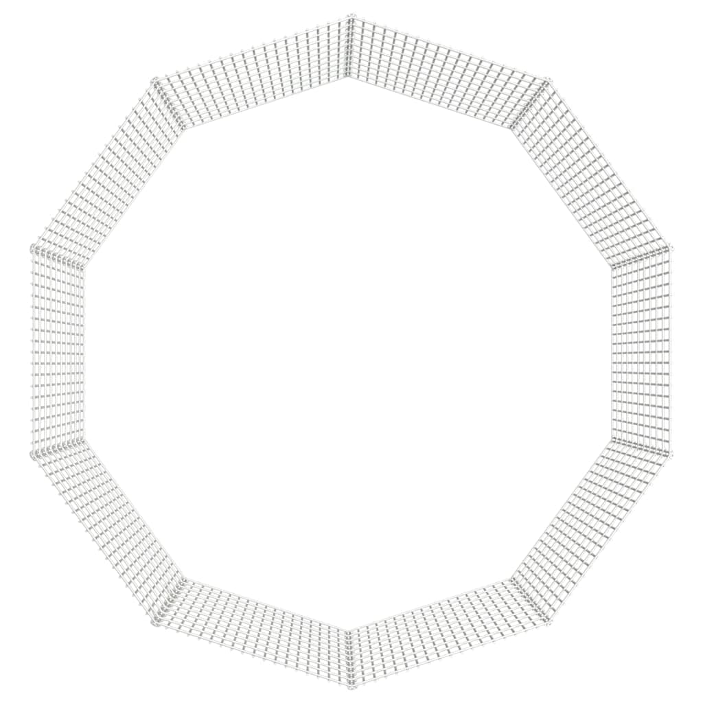 vidaXL Recinto Animales Corral 10 Paneles, Jaula para Conejos, Recinto para Animales Camperos, Corral Campero de Exterior, Hierro Galvanizado