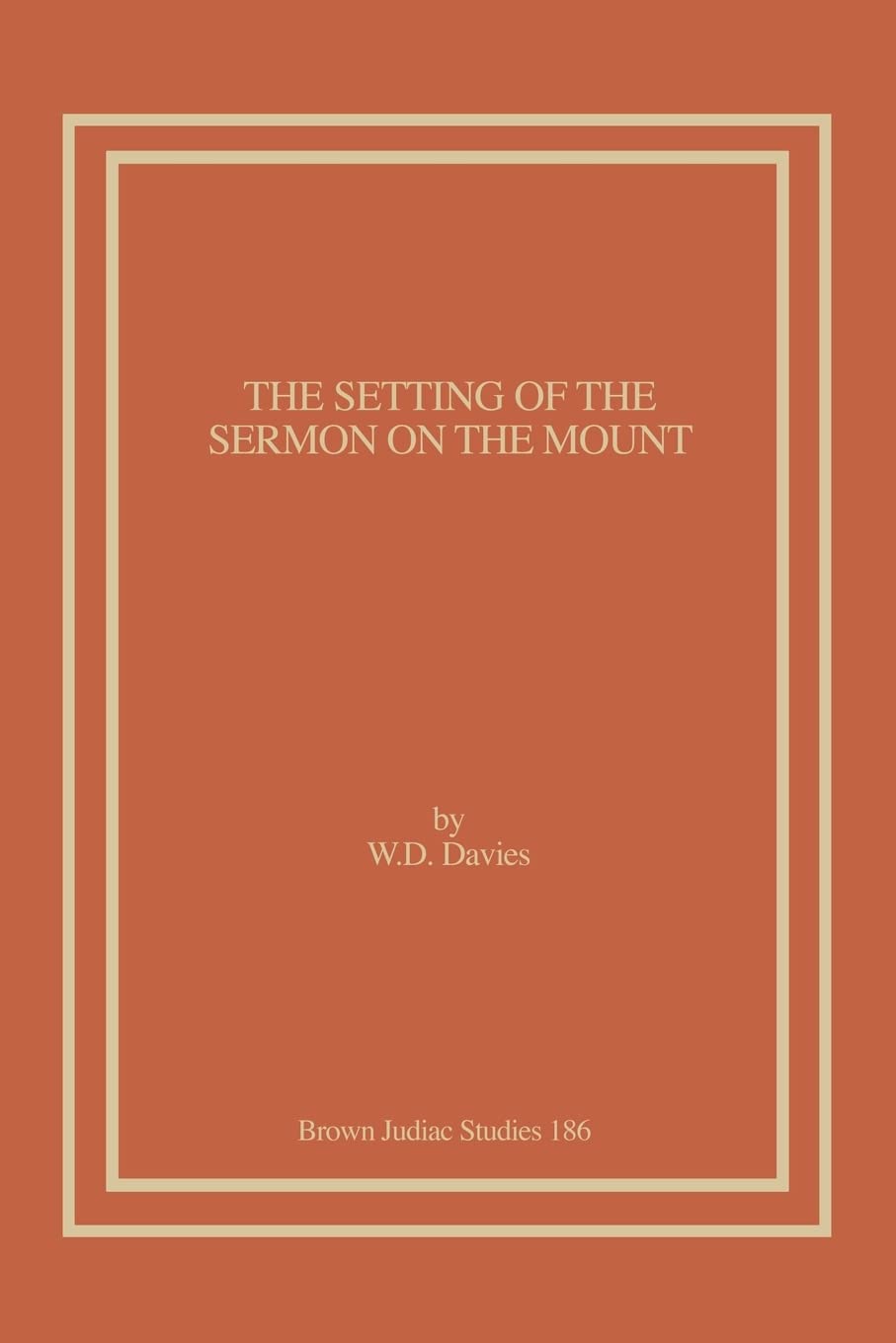 The Setting of the Sermon on the Mount