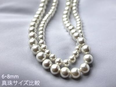 スタイリッシュシンプル 美品 パールネックレス アコヤ真珠 七色